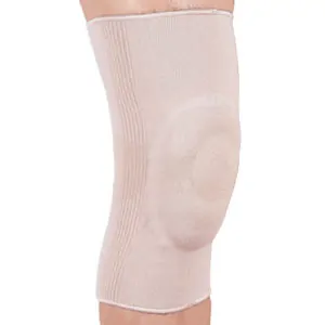 Бандаж еластичний на колінний суглоб з гелевим кільцем ES-710